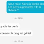 Avis client anonyme sur le programme Tactical Training